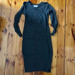 Banana Republic Heritage Collection sweater dress (charcoal)